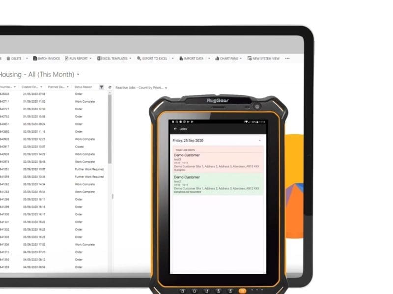 FMSERV screen - housing
