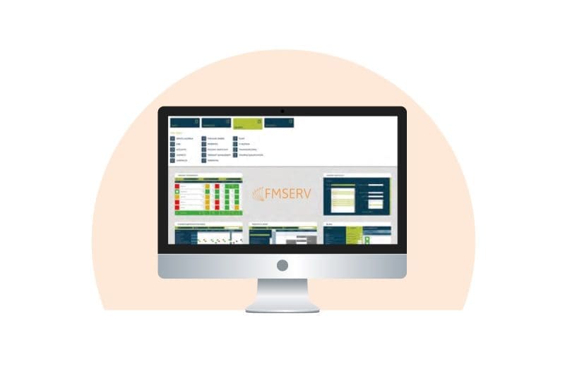 fmserv screenshot on laptop